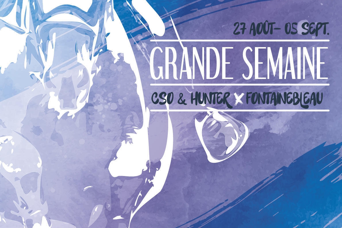 Grande Semaine à Fontainebleau 25 août - 5 septembre...